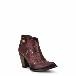 Cuadra Azteca Rojo Ankle Boot -Guadalajara Western Wear 1