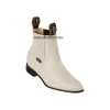 Original Michel Charro Winterwhite Deer Leather Boots -Guadalajara Western Wear 100 4