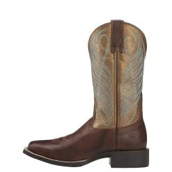Ariat Round Up Wide Square Toe Western Boot -Guadalajara Western Wear 10016317 side
