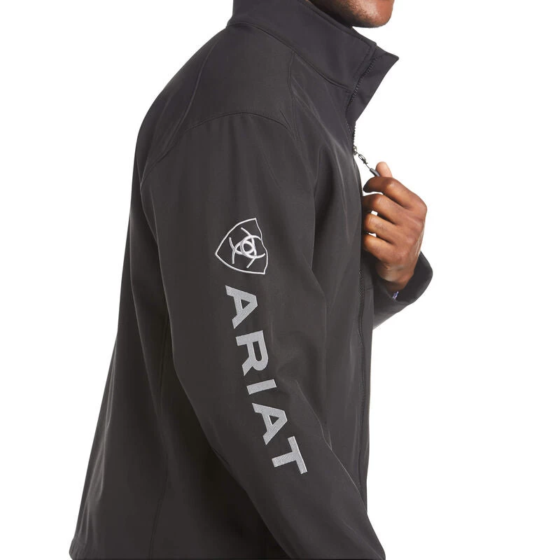 Ariat Logo Men Black 2.0 Soft-Shell Jacket 4 Ariat Logo Men Black 2.0 Soft-Shell Jacket - Image 2