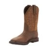Ariat Groundbreaker Wide Square Toe Waterproof Work Boot -Guadalajara Western Wear 10024984 front 2