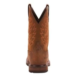 Ariat Groundbreaker Wide Square Toe Waterproof Work Boot 12 Ariat Groundbreaker Wide Square Toe Waterproof Work Boot -Guadalajara Western Wear 10024984 heel 2