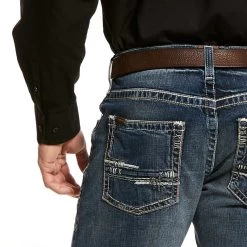 M5 Slim Stretch Adkins Stackable Straight Leg Jean -Guadalajara Western Wear 10030275 03