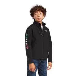 Kid's New Team Soft-Shell MEXICO Jacket -Guadalajara Western Wear 10036550 front 1