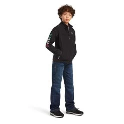 Kid's New Team Soft-Shell MEXICO Jacket -Guadalajara Western Wear 10036550 full 1