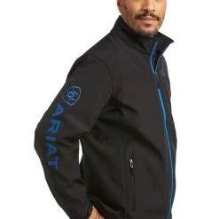 Ariat Men’s Blue Coralt Soft-Shell Jacket 13 Ariat Men’s Blue Coralt Soft-Shell Jacket -Guadalajara Western Wear 10037362 05