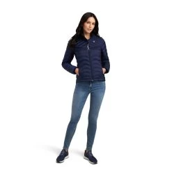 Ariat Women Ideal Navy Eclipse Jacket -Guadalajara Western Wear 10041381 full