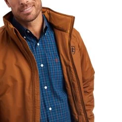 Ariat Team Logo Insulated Chestnut Jacket -Guadalajara Western Wear 10041545 02
