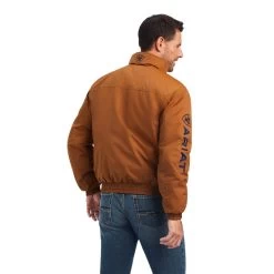 Ariat Team Logo Insulated Chestnut Jacket -Guadalajara Western Wear 10041545 back