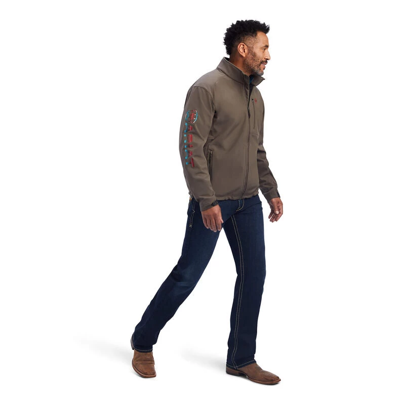 Ariat Logo Men Banyan Park 2.0 Soft-Shell Jacket 8 Ariat Logo Men Banyan Park 2.0 Soft-Shell Jacket - Image 6