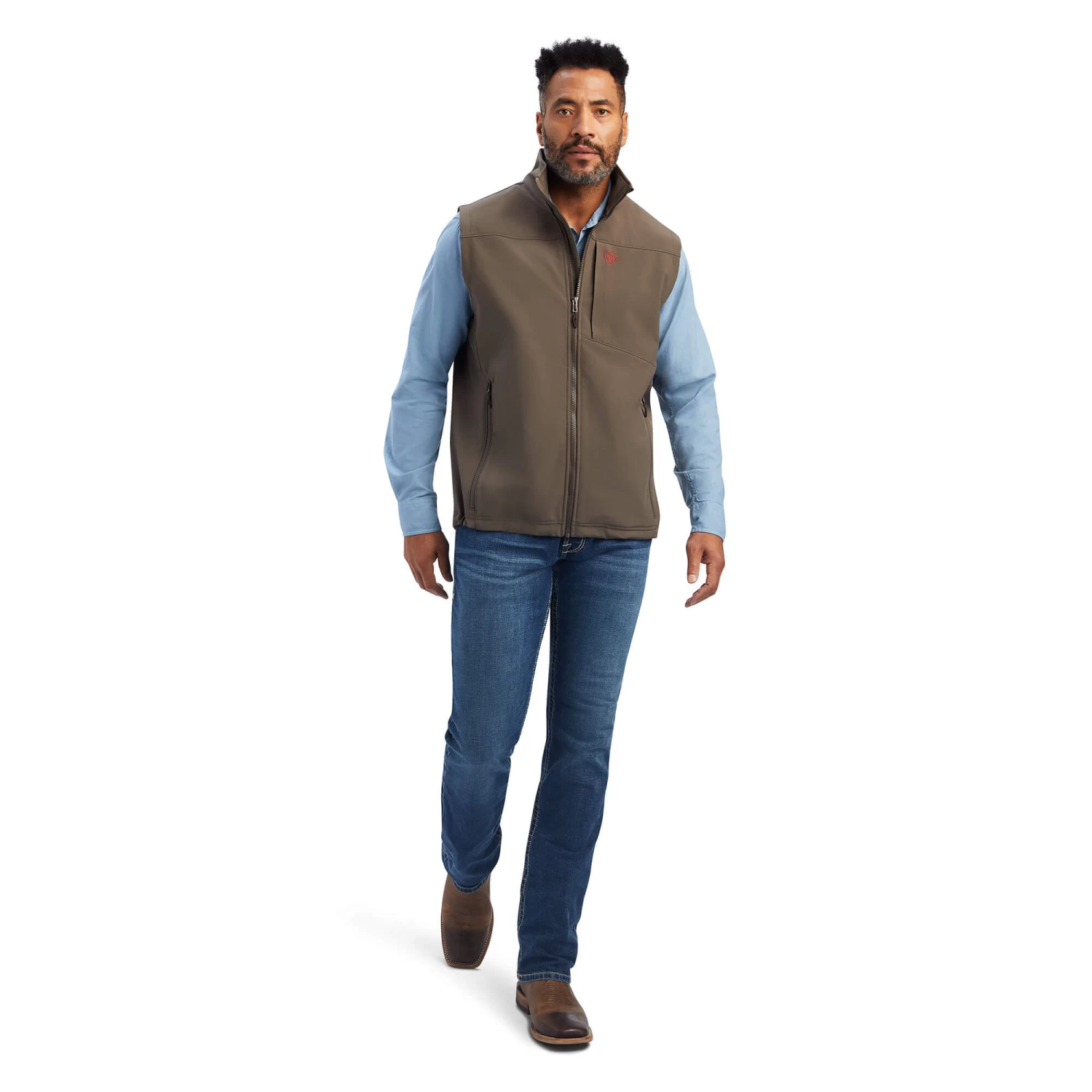 Ariat Men's Logo 2.0 Banyan Park Soft-Shell Vest 7 Ariat Men's Logo 2.0 Banyan Park Soft-Shell Vest - Image 5