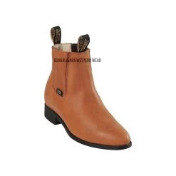Original Michel Charro CognacGrasso Leather Boots