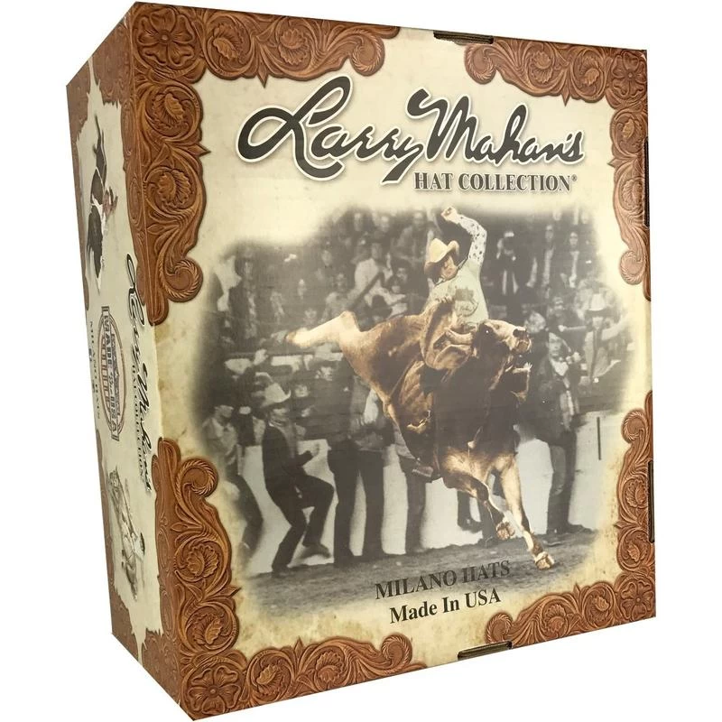 30x Larry Mahan Opulento Platinum Fur Felt Cowboy Hat 8 30x Larry Mahan Opulento Platinum Fur Felt Cowboy Hat - Image 6