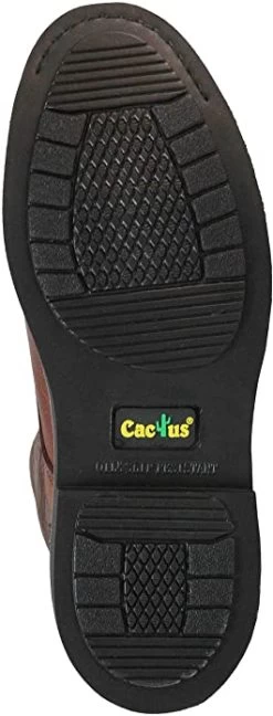 Cactus Men's 8" 8732 Dark Brown Oil-Tumbled Leather Work Boots 7 Cactus Men's 8" 8732 Dark Brown Oil-Tumbled Leather Work Boots -Guadalajara Western Wear 81FyRjXAWyL. AC UY695