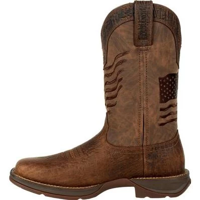 Ariat Rebel Distressed Flag Embroidery Durango Western Boot 9 Ariat Rebel Distressed Flag Embroidery Durango Western Boot - Image 7