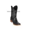 Los Altos Black Ostrich Leg & Deer Wide Square Toe Cowboy Boots 1 Los Altos Black Ostrich Leg & Deer Wide Square Toe Cowboy Boots -Guadalajara Western Wear GDL 2 BOOTS WEBSITE 2020 122