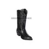 Los Altos Black Ostrich Leg J Toe Cowboy Boots -Guadalajara Western Wear GDL 2 BOOTS WEBSITE 2020 172