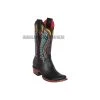 Los Altos Black Vergel Dubai Toe Women Western Boot -Guadalajara Western Wear GDL 3 JAN BOOTS WEBSITE 2020 2