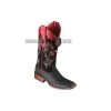 Los Altos Black Python Wide Square Toe Women Western Boot -Guadalajara Western Wear GDL 3 JAN BOOTS WEBSITE 2020 29