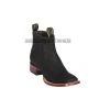 Los Altos Black Nobuk Wide Square Toe Botin Charro -Guadalajara Western Wear GDL FEB 1 END BOOTS WEBSITE 2020 126