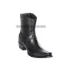 Los Altos Black Ostrich Leg European Square Toe Ankle Boot 1 Los Altos Black Ostrich Leg European Square Toe Ankle Boot -Guadalajara Western Wear GDL JAN 2 BOOTS WEBSITE 2020 126