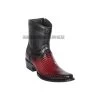 Los Altos Faded Burgundy Teju European Square Toe Ankle Boot -Guadalajara Western Wear GDL JAN 2 BOOTS WEBSITE 2020 133