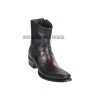 Los Altos Black Cherry Teju & Deer European Square Toe Ankle Boot 2 Los Altos Black Cherry Teju & Deer European Square Toe Ankle Boot -Guadalajara Western Wear GDL JAN 2 BOOTS WEBSITE 2020 175