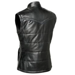 Cuadra Men's Lamb Vest Black -Guadalajara Western Wear H104BOB BLK 3T