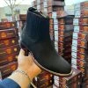 Los Altos Belmont Black Oval Toe Botin Charro -Guadalajara Western Wear IMG 01622