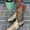 Los Altos Oryx Python European Square Toe Cowboy Boots -Guadalajara Western Wear IMG 0593