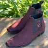 Vestigium Nobuk Burgundy Chelsea Boot -Guadalajara Western Wear IMG 06042
