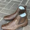 Vestigium Brown Caiman Belly Chelsea Boot -Guadalajara Western Wear IMG 0717