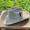 Stetson 6x Spartan Granite Grey Diamante Negro Cowboy Felt Hat Sinaloa (Copa Chica Falda/Brim 3.5") 2 Stetson 6x Spartan Granite Grey Diamante Negro Cowboy Felt Hat Sinaloa (Copa Chica Falda/Brim 3.5") -Guadalajara Western Wear IMG 0738