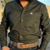 Panhandle Forest Green Logo Button Down Long Sleeve Shirt 2 Panhandle Forest Green Logo Button Down Long Sleeve Shirt -Guadalajara Western Wear IMG 1235