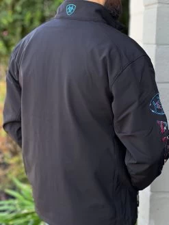 Ariat Men 2.0 Black Chimayo Soft-Shell Jacket -Guadalajara Western Wear IMG 1347