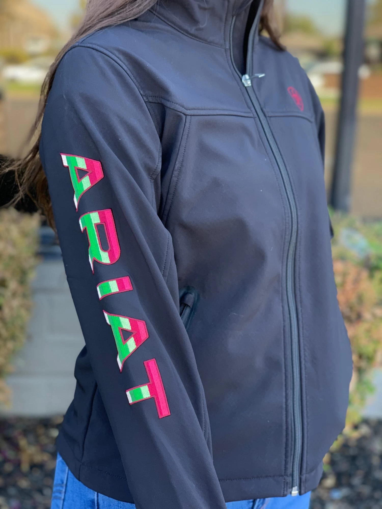 Ariat Women Team Rosas Soft-Shell Jacket 5 Ariat Women Team Rosas Soft-Shell Jacket - Image 3