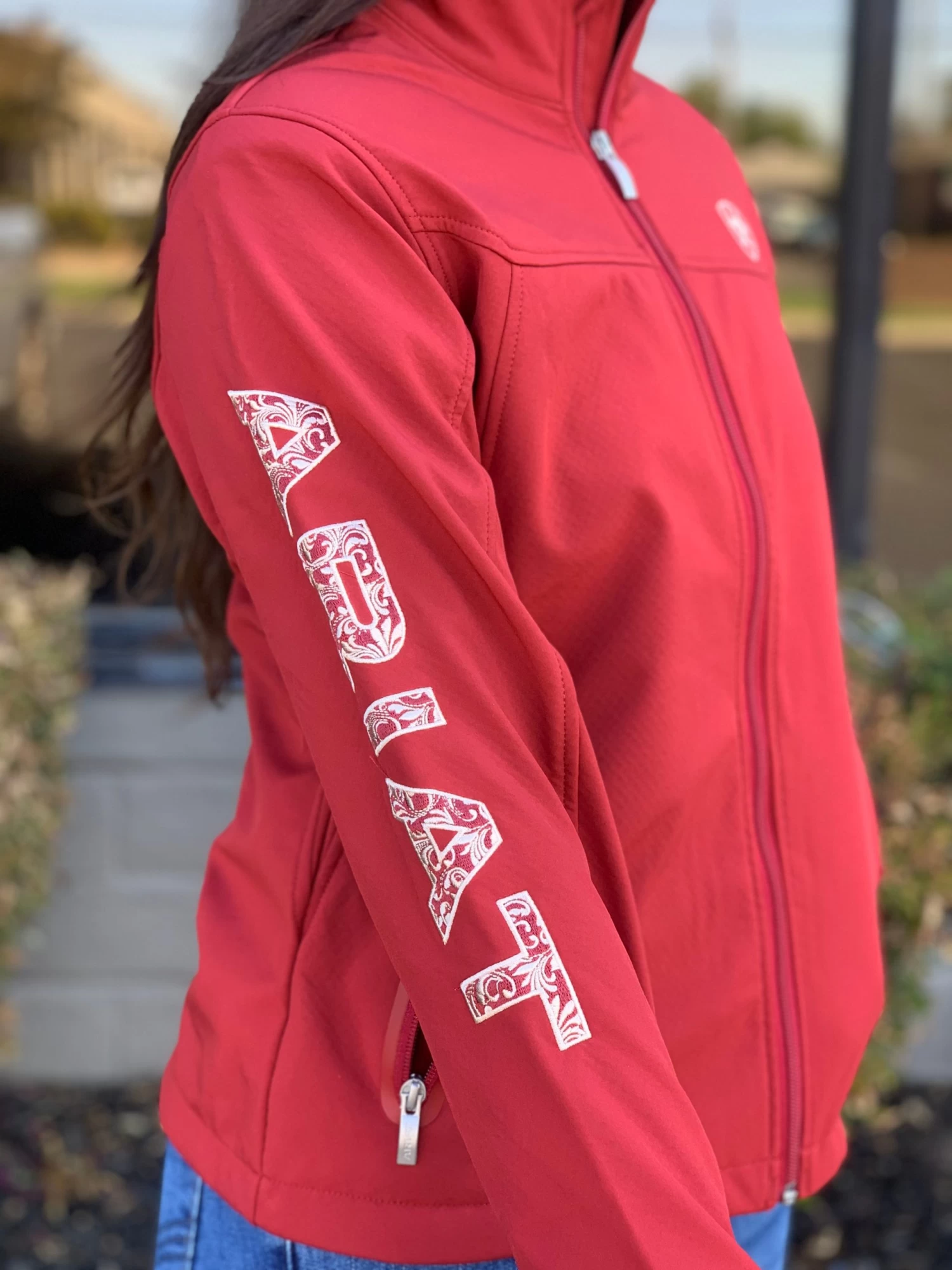 Ariat Women Team Aparejo Sun-Dried Tomato Soft-Shell Jacket 3 Ariat Women Team Aparejo Sun-Dried Tomato Soft-Shell Jacket