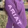 Ariat Women Team Mulberry Heather Soft-shell Jacket
