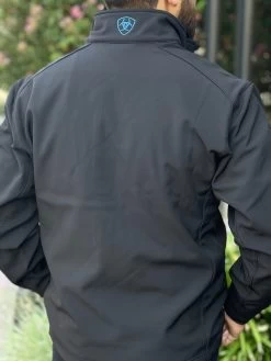 Ariat Men’s Blue Coralt Soft-Shell Jacket 10 Ariat Men’s Blue Coralt Soft-Shell Jacket -Guadalajara Western Wear IMG 22052