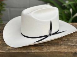 Stetson 100x Rancher Straw Hat Horma Sinaloa (Copa Alta Falda/Brim 4")