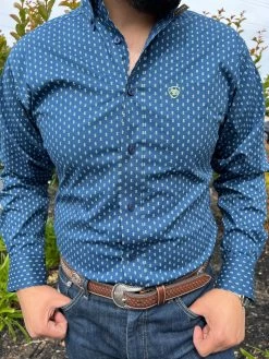 Ariat Skyfall Taim Fitted Long Sleeve Shirt