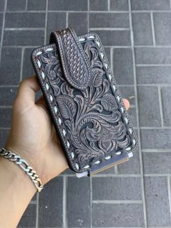 Ariat Floral Embossed Design Cell Phone Case