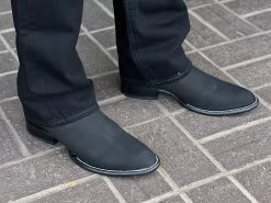 Los Altos Nobuck Negro Botin Chelsea -Guadalajara Western Wear IMG 3358