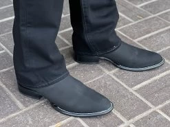 Los Altos Nobuck Negro Botin Chelsea -Guadalajara Western Wear IMG 3359