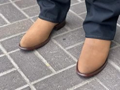 Los Altos Nobuck Chedron Botin Chelsea -Guadalajara Western Wear IMG 3365