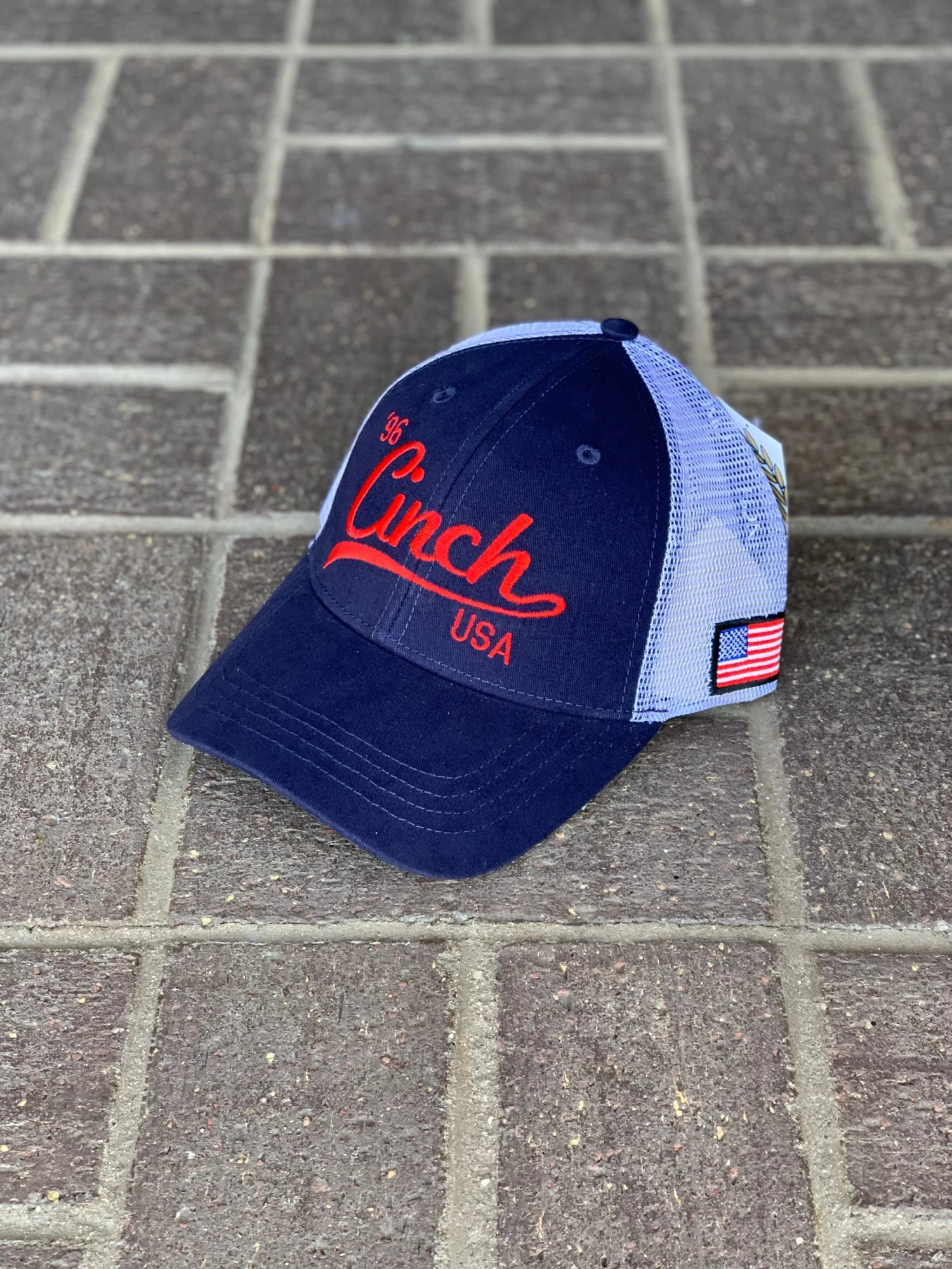 Cinch Navy Logo Trucker Cap 3 Cinch Navy Logo Trucker Cap