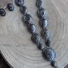 Silver Concho Necklace