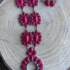 Red Concho Necklace -Guadalajara Western Wear IMG 3935