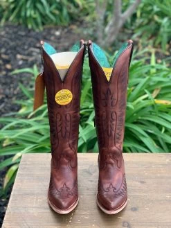 Corral Boots Women's Shoes Cognac Snip Toe Tall Boot 14 Corral Boots Women's Shoes Cognac Snip Toe Tall Boot -Guadalajara Western Wear IMG 4099