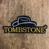 Tombstone Black / Yellow Patch (Peel & Stick Patch)